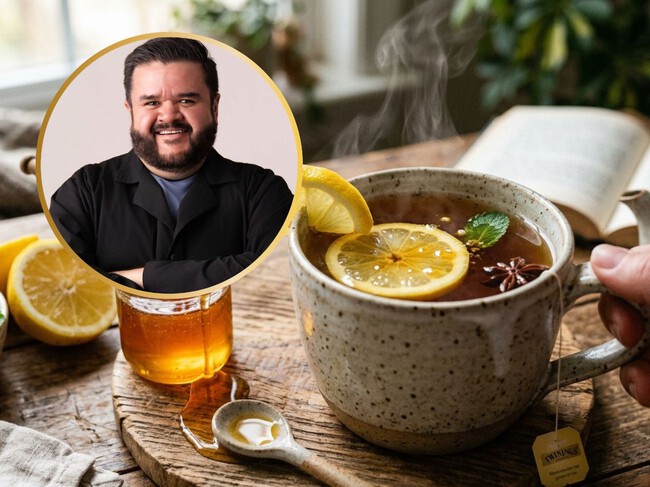 Rafa Carbajal, ingeniero en alimentos y biotecnólogo: “el té de miel con limón no cura la tos”