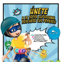 Unirse a la Tropa Supersana es fácil: con Alimentación, Ejercicio y Prevención