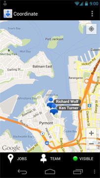 Google Maps Coordinate