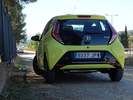 Trasera Prueba Toyota Aygo Exterior