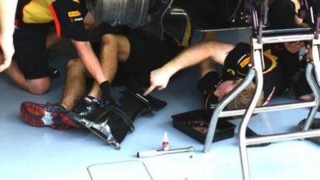 Buscando estabilidad, Lotus modifica el T-tray del E22 