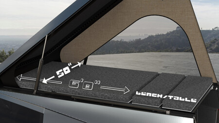 Space Campers Cybertruck Bed Size Tesla Truck Camper 2