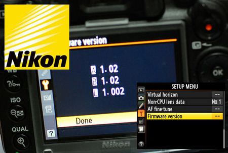 Nikon publica una actualización conjunta para múltiples cámaras de su gama réflex