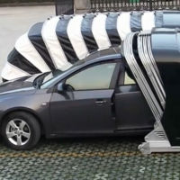¿Una plaza de garaje plegable? Es la nueva idea china