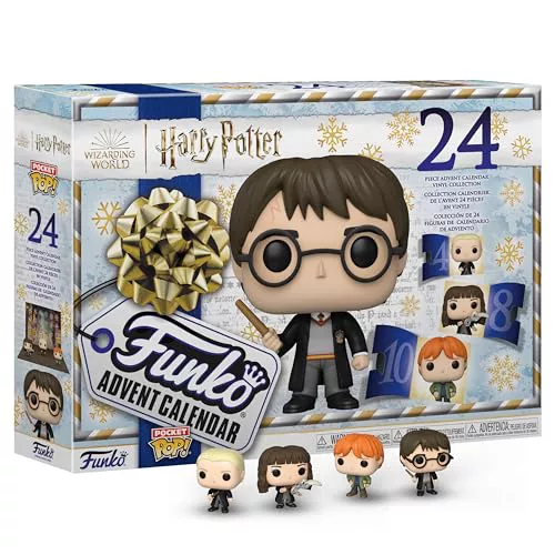 Funko Advent Calendar: Harry Potter - Rubeus Hagrid - 24 Días de Sorpresas - Minifigura de Vinilo Coleccionables - Caja Misteriosa - Idea de Regalo - Holiday Xmas para Chicas y Chicos