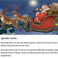 Haz tu propia carta personalizada para que Papá Noel responda a los niños