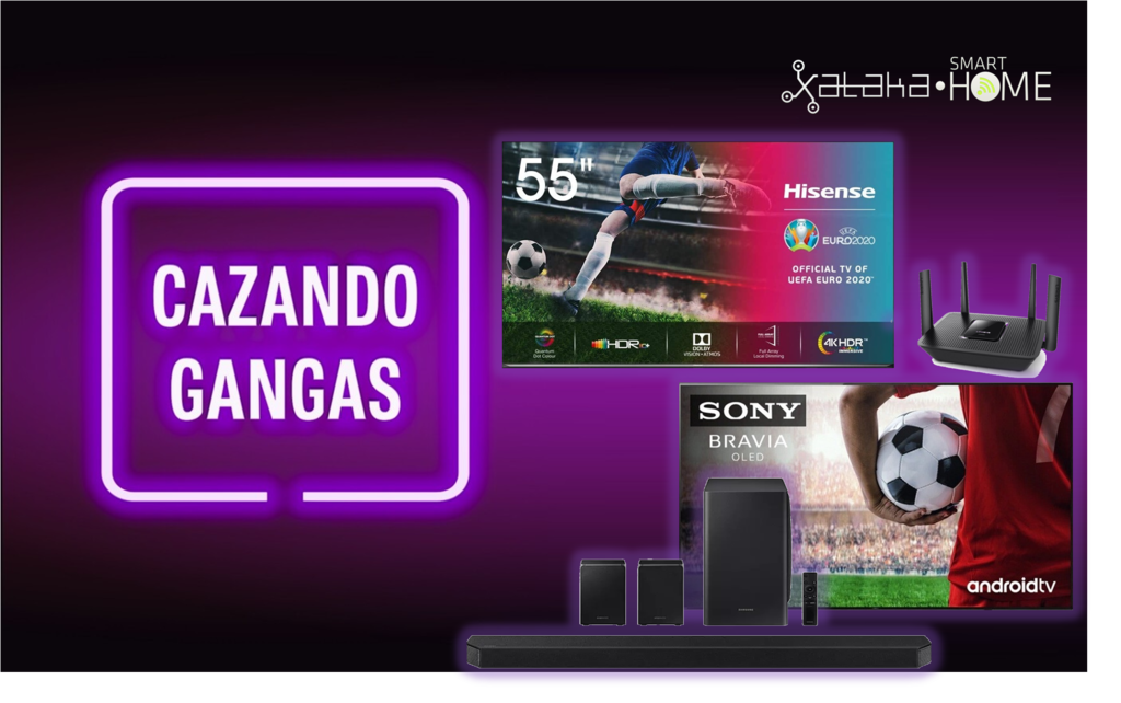 Teles y barras de sonido para ver el futbol a lo grande, aire acondicionado, hogar conectado y más: Cazando Gangas
