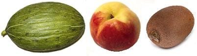 El melón, el kiwi y el melocotón, las frutas más alérgenas