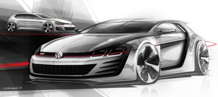 VW "Design Vision GTI", un Golf de 503 CV