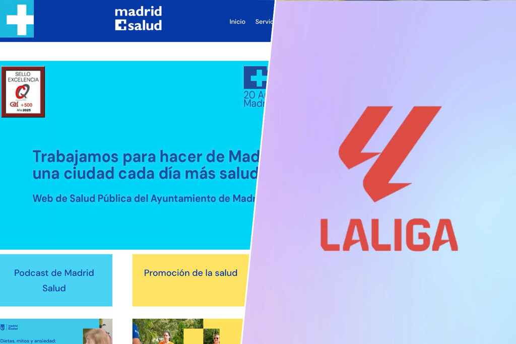 La web de Madrid Salud: una víctima inesperada de los bloqueos de LaLiga