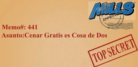 2x1 en cenas en las cafeterías restaurante Mills