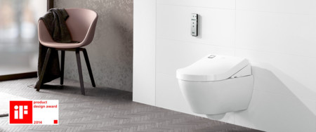 El ViClean-U+ es un inodoro que nos hará ahorrar agua y energía y mejorar la higiene en casa