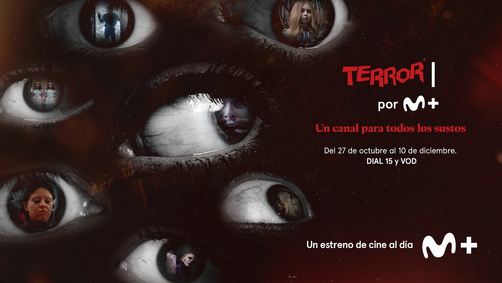 Si eres cliente de Movistar Plus+, llega gratis un nuevo canal de TV esta semana: esto es lo que ofrece 'Terror por M+' 