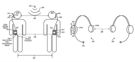La última patente de Apple convierte los auriculares del iPhone en walkie-talkies