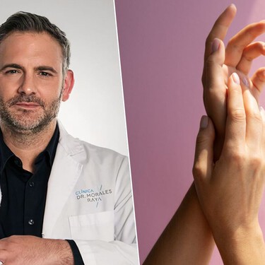 Carlos Morales, dermatólogo: "Los primeros signos de envejecimiento no siempre aparecen en la cara también en las manos. La piel de las manos es más fina, tiene menos glándulas sebáceas y está expuesta constantemente al sol" 