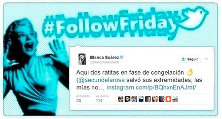 #FollowFriday de Poprosa: De alfombras rojas va la cosa