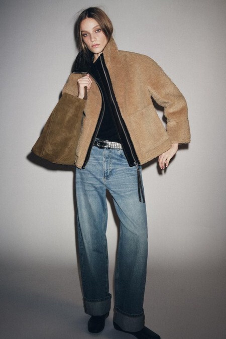 Zara Abrigo Borreguito Frio Barato Rebajas Special Prices Calentito