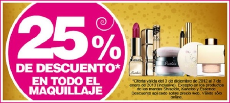 En Bodybell siguen los descuentos del 25% en maquillaje