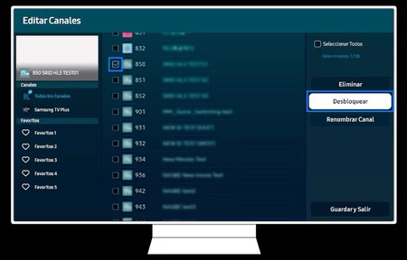 desbloquear un canal en Samsung TV Plus