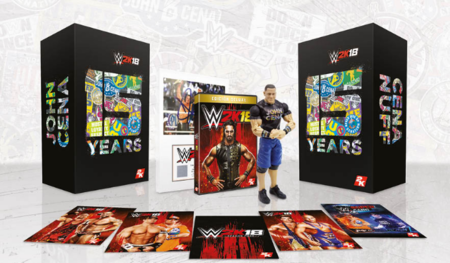 La edición de coleccionista de WWE 2K18 estará dedicada a John Cena