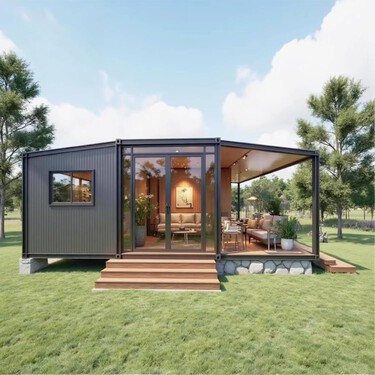 Amazon liquida una casa prefabricada con dos dormitorios y baño equipado por menos de 8.000 euros 