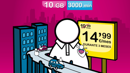SUOP se hace grande con nueva tarifa de 10 GB y 3.000 minutos promocionada a 14,99 euros