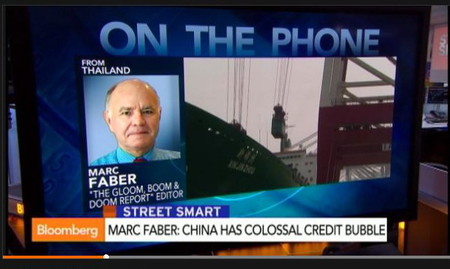 Marc Faber advierte que la desaceleración en China puede provocar una catástrofe