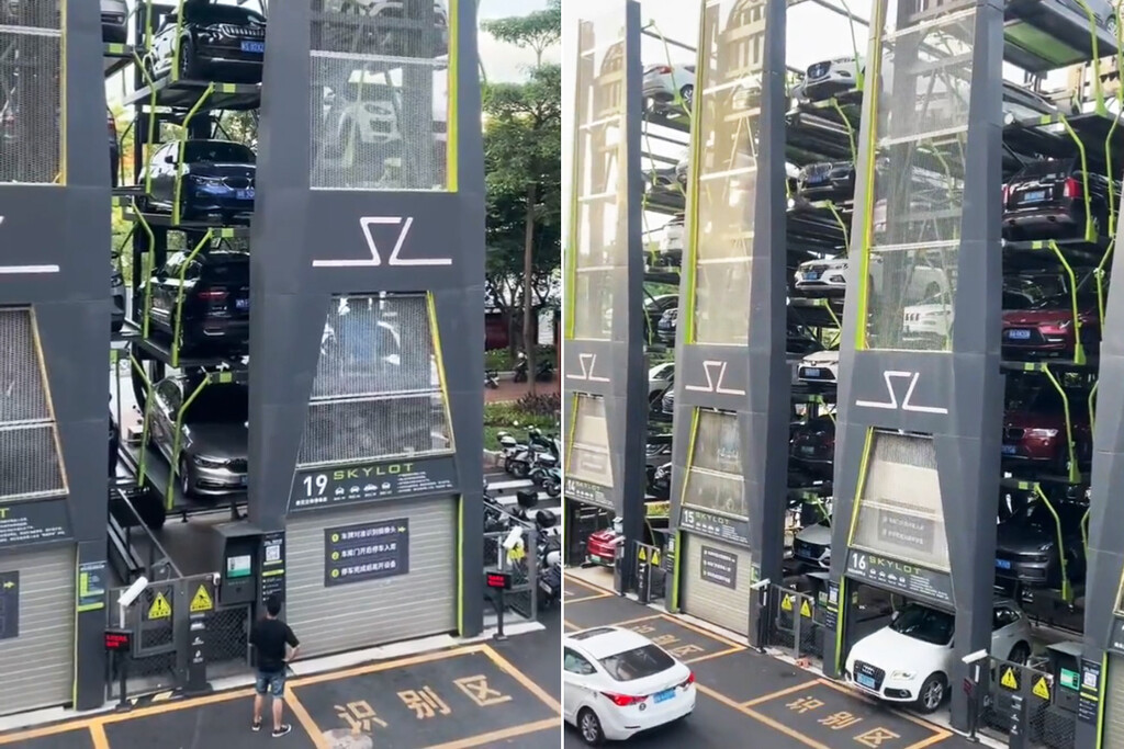 Los aparcamientos robotizados quieren ganarse nuestras ciudades. Son más espectaculares que útiles