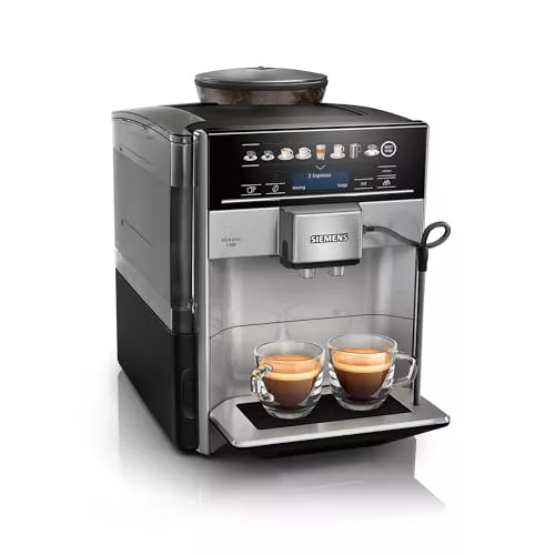 SIEMENS - Cafetera automática, sistema de leche, 12 bebidas