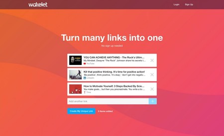 Comparte varios enlaces de una manera rápida y ordenada con Wakelet