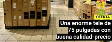 Carrefour está liquidando esta enorme tele QLED Samsung de 75 pulgadas y te llevas un cupón de más de 100 euros 