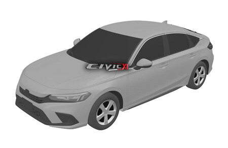 ¡Filtrado! El Honda Civic 2022 queda al descubierto con estos bocetos