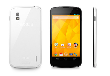 Ya es oficial: LG Nexus 4 en blanco, mismo teléfono y distinto color