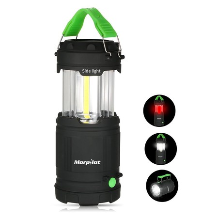 Cupón de 5 euros de descuento en la lámpara de camping LED Morpilot: aplicándolo se queda en 5,99 euros en Amazon