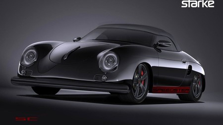 Stärke Revolution Speedster, o un Porsche Boxster moderno disfrazado de 356 Speedster