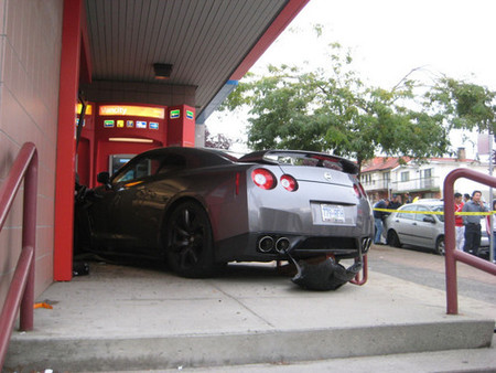 Nissan GT-R en banco
