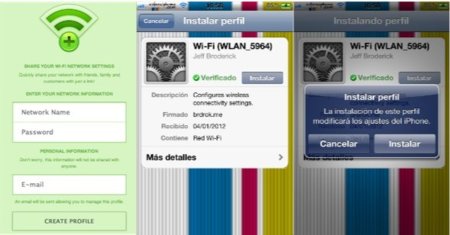 Comparte rápidamente tu conexión Wifi con quickWifi