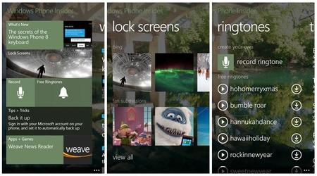Llega Insider para Windows Phone 8