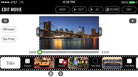 Esta aplicación promete grabar video en 4K en un iPhone 5s, claro, si tienes 999 dólares