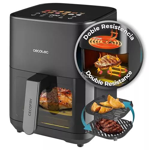 Cecotec Freidora de Aire 4 L Cecofry&Grill Duoheat 4000 1900W