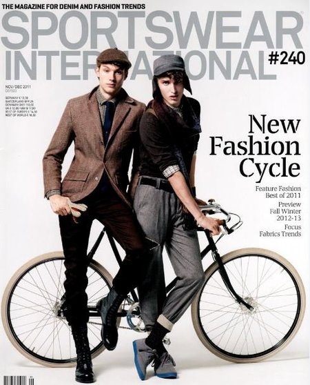 La nuevo portada de Sportswear Internacional una oda al espíritu retro