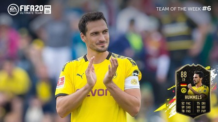 Guía FIFA 20. TOTW: equipo de la Semana 6, del 23 al 30 de octubre