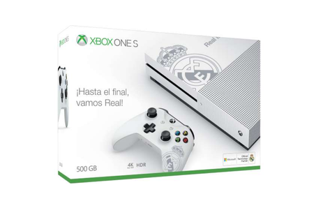 Microsoft calienta la llegada de la Navidad con una edición especial de la Xbox One S del Real Madrid