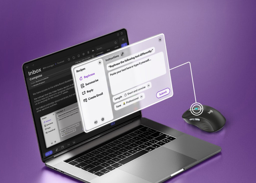 Este mouse tiene un botón para hablar con ChatGPT: Logitech pone la IA ...