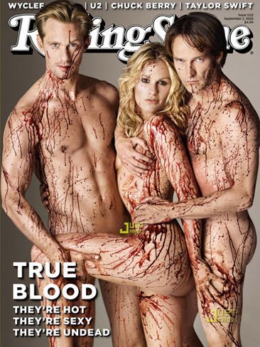 Los protagonistas de 'True Blood' se despelotan en Rolling Stone
