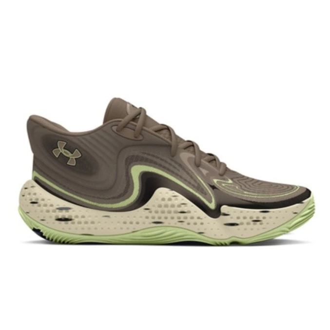 Under Armour Zapatillas de baloncesto de hombre UA Spawn 6 Mid CAMO