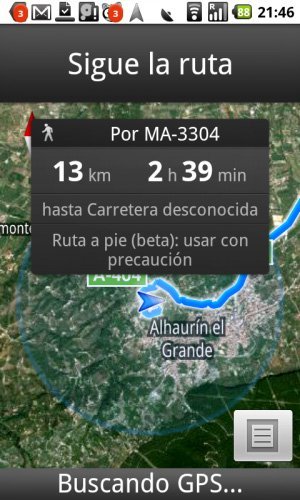 Google Maps se actualiza a su versión 4.5 para Android con Navegación a Pie