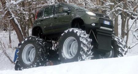 Monster Panda 4x4, un Fiat Panda muy bestia