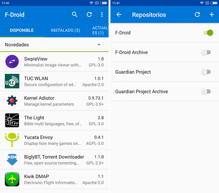 F Droid appstore open source apps