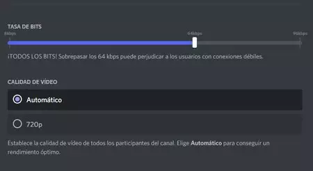 Tasa De Bits Discord